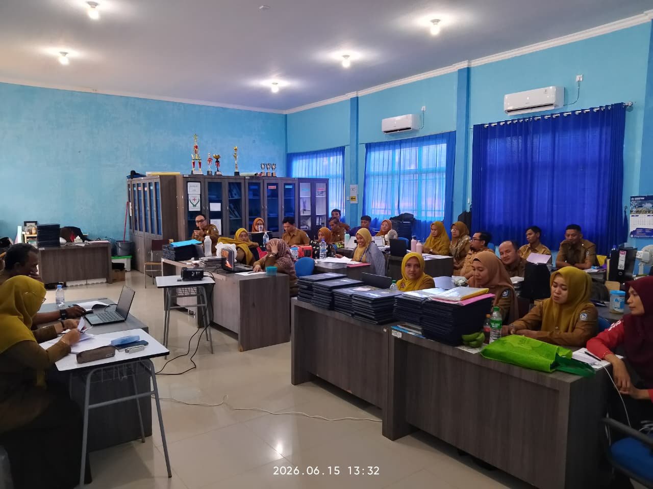 Rapat Kenaikan Kelas SMK Negeri 5 Tanjungpinang Berjalan Lancar